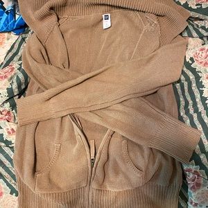 Express Zip up sweater